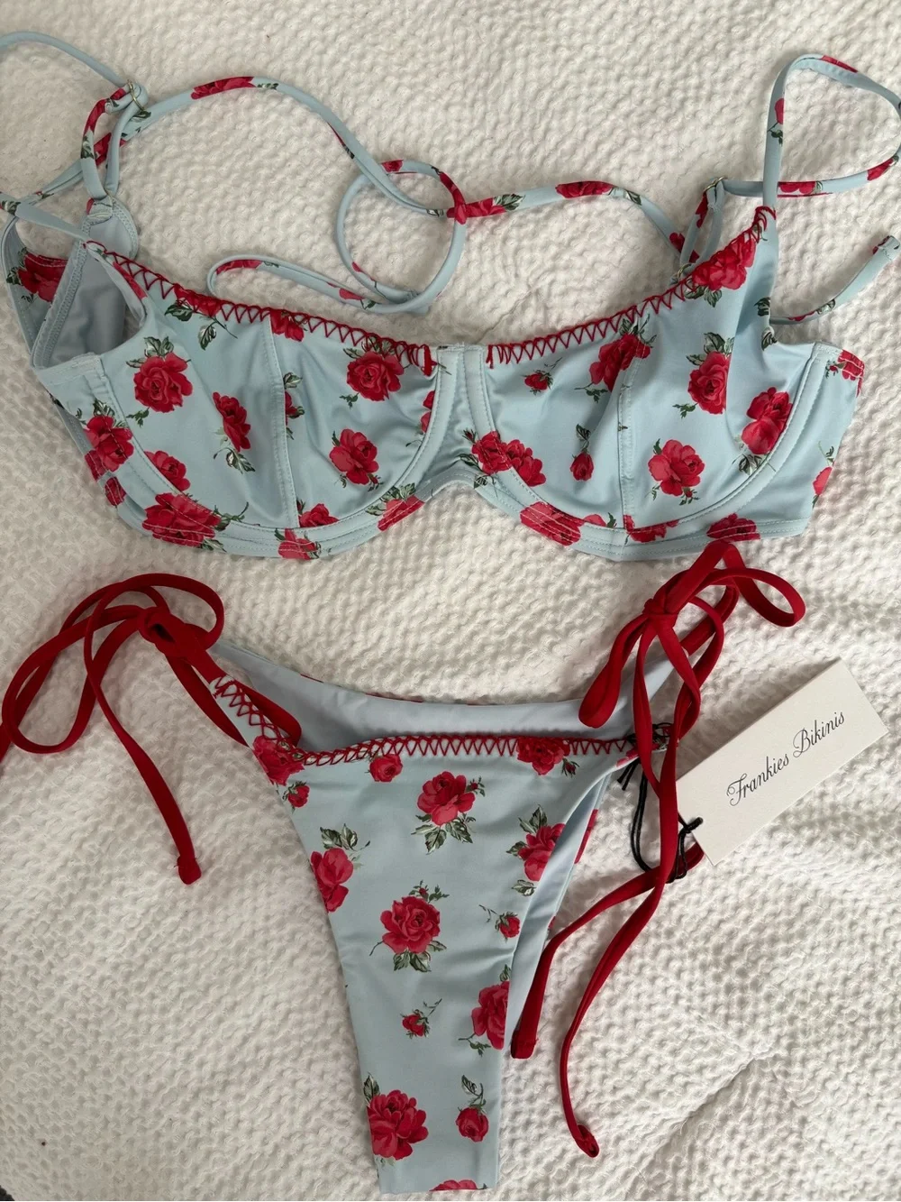 Frankie’s Bikini Rosewater Top Medium